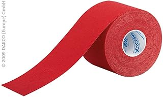Kinesiology Tape 2 inches x 15ft - Red - 1 Roll