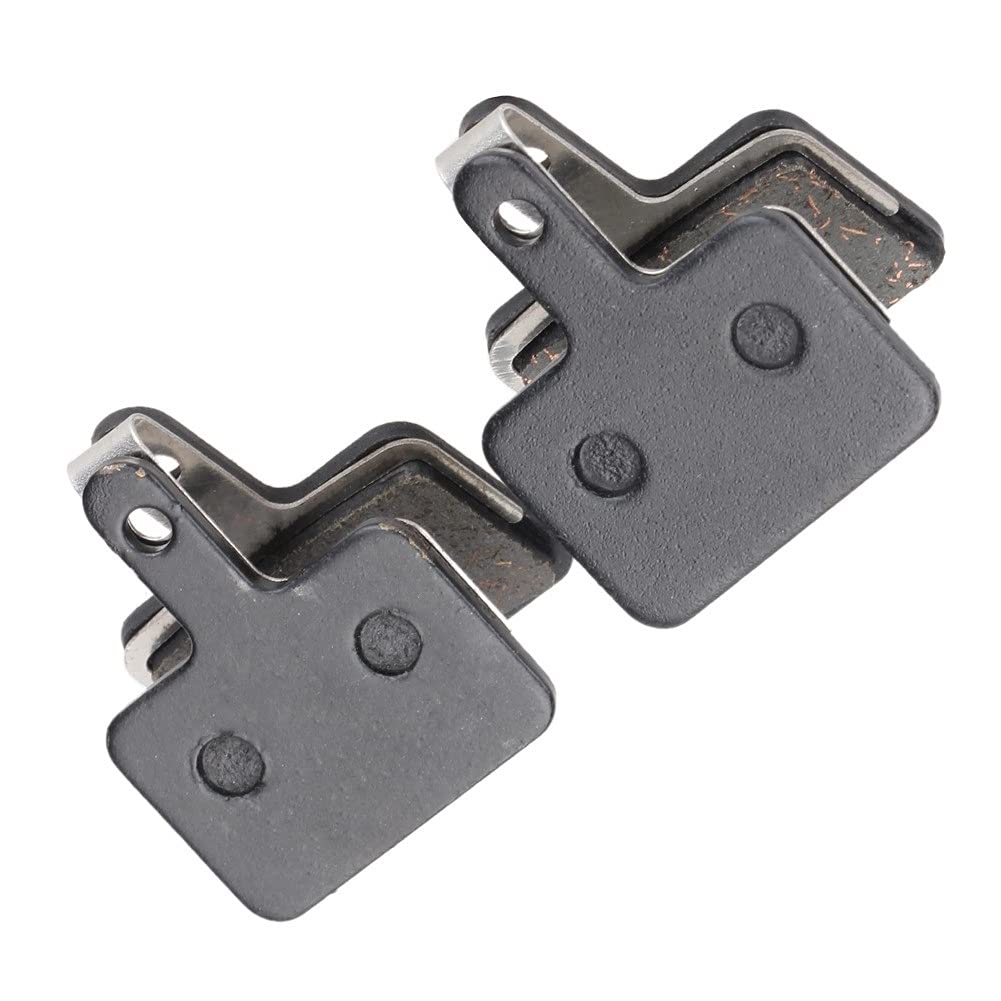 4 Paar Fahrrad Scheibenbremsbeläge Mountainbike Kupfer Halbmetall Hydraulische Scheibenbremsbelag für S&himano B01S M375 M395 M446 Bremsbeläge vorne und hinten