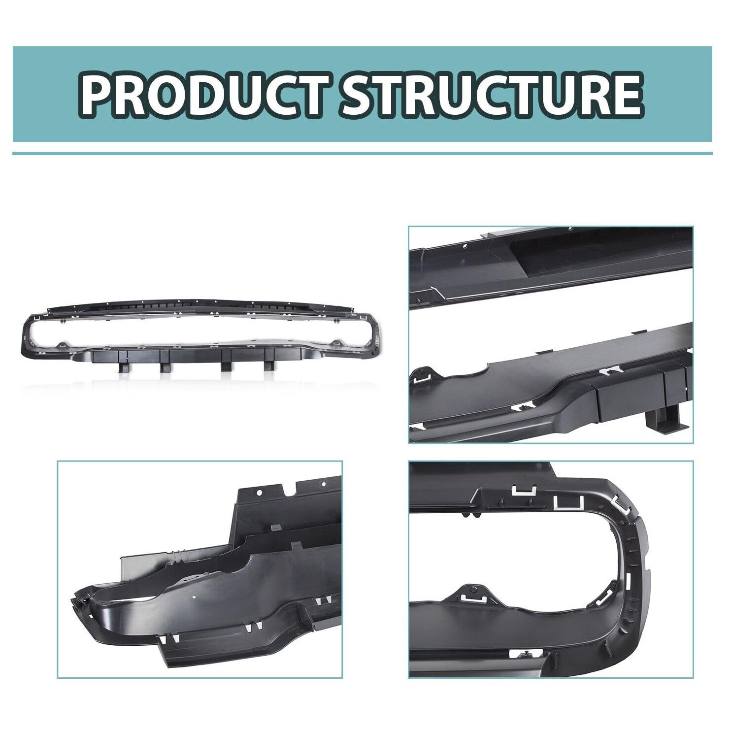 Amazon.com: Grille Reinforcement Hellcat 68258751AB Front Upper 