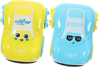 ADOCARN 2 Peças Brinquedos De Banheira De Bebê Adorável Brinquedo De Banho Brinquedo De Banheira De Corda Brinquedo De Banho Infantil Carros De Corda Brinquedo De Banho De Bebê Carros De