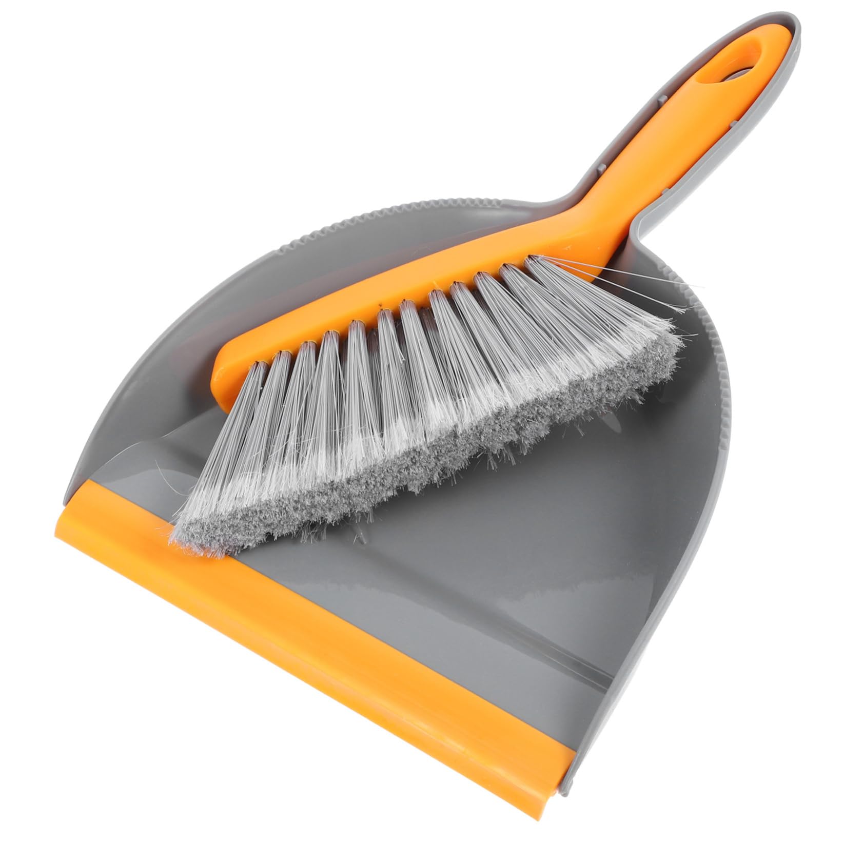 NULYLU Mini Broom and Dustpan 2-in-1 Cleaning Kit Small Dustpan and Brush Set Car Vent and Keyboard Cleaner