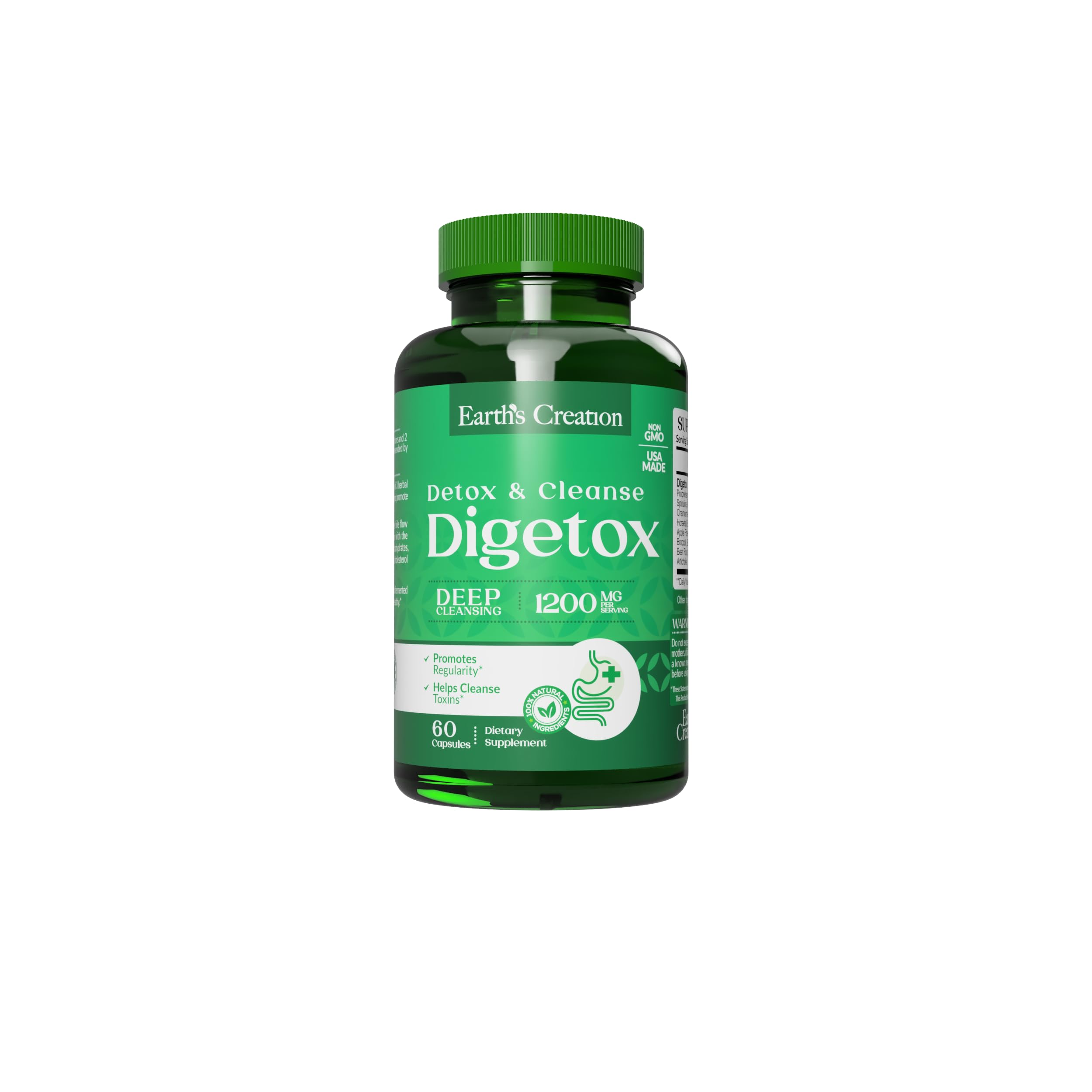 Amazon.com: Earth's Creation Natural Digetox - Digestive Detox