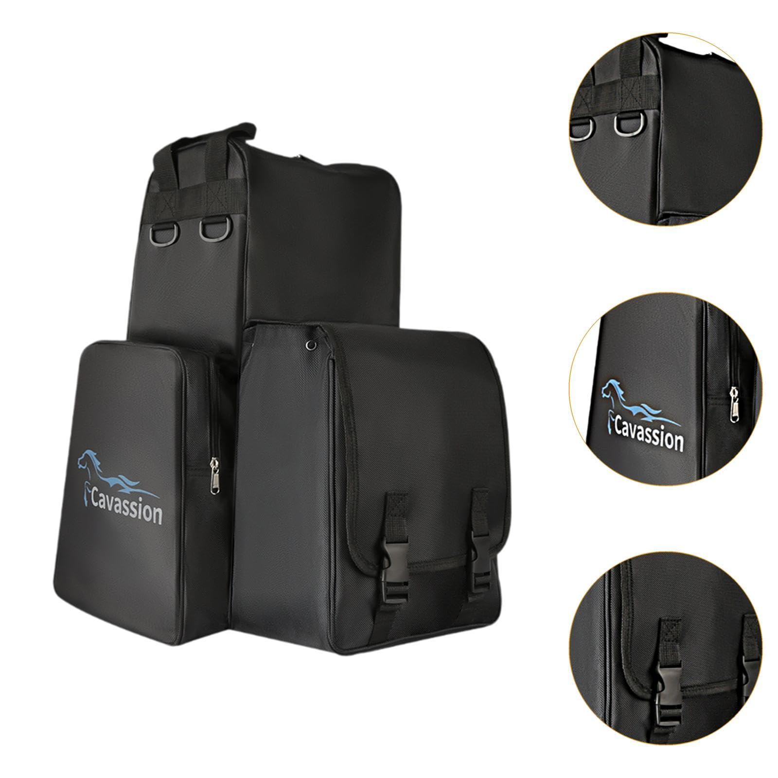 Sharplace Bolsa de Transporte para Botas de Montar, Bolsa para Guardar Equipos Ecuestres, Mochila Multiusos para Casco, Bolsa de Viaje, Bolsa de