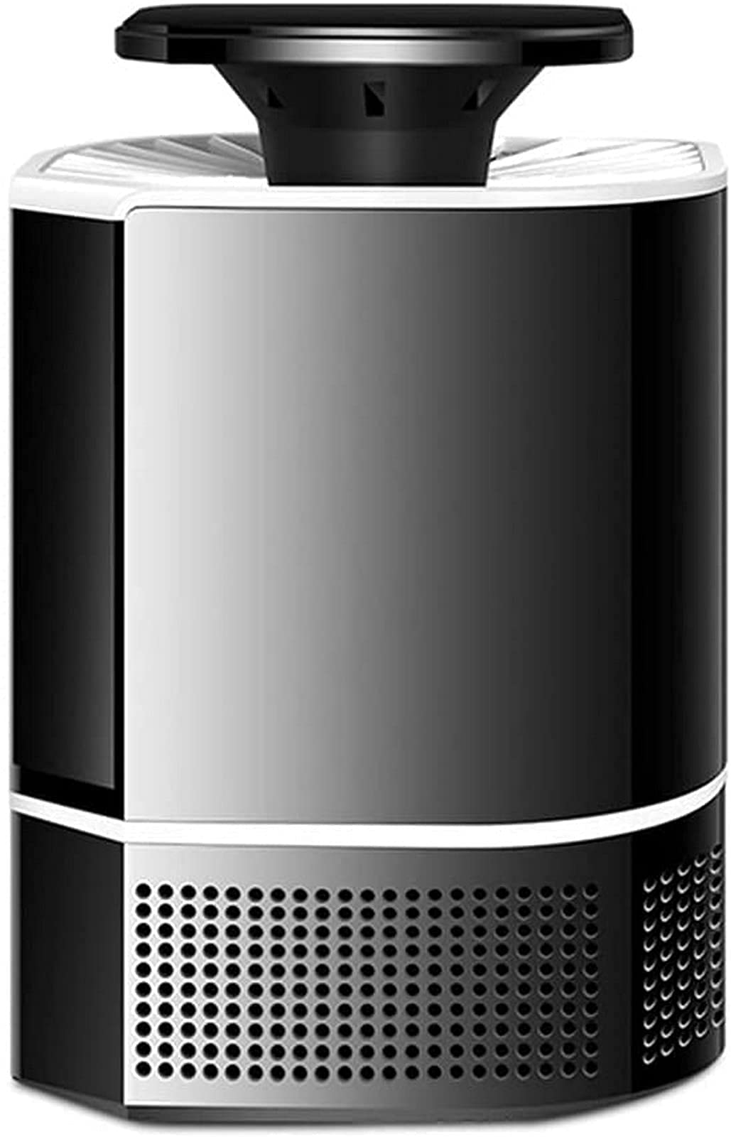 TEmkin Lampada antizanzare con Telecomando, Trappola Elettronica per zanzare UV Macchina Repellente per zanzare Notturna Lampada antizanzare a LED alimentata Tramite USB (Nero)