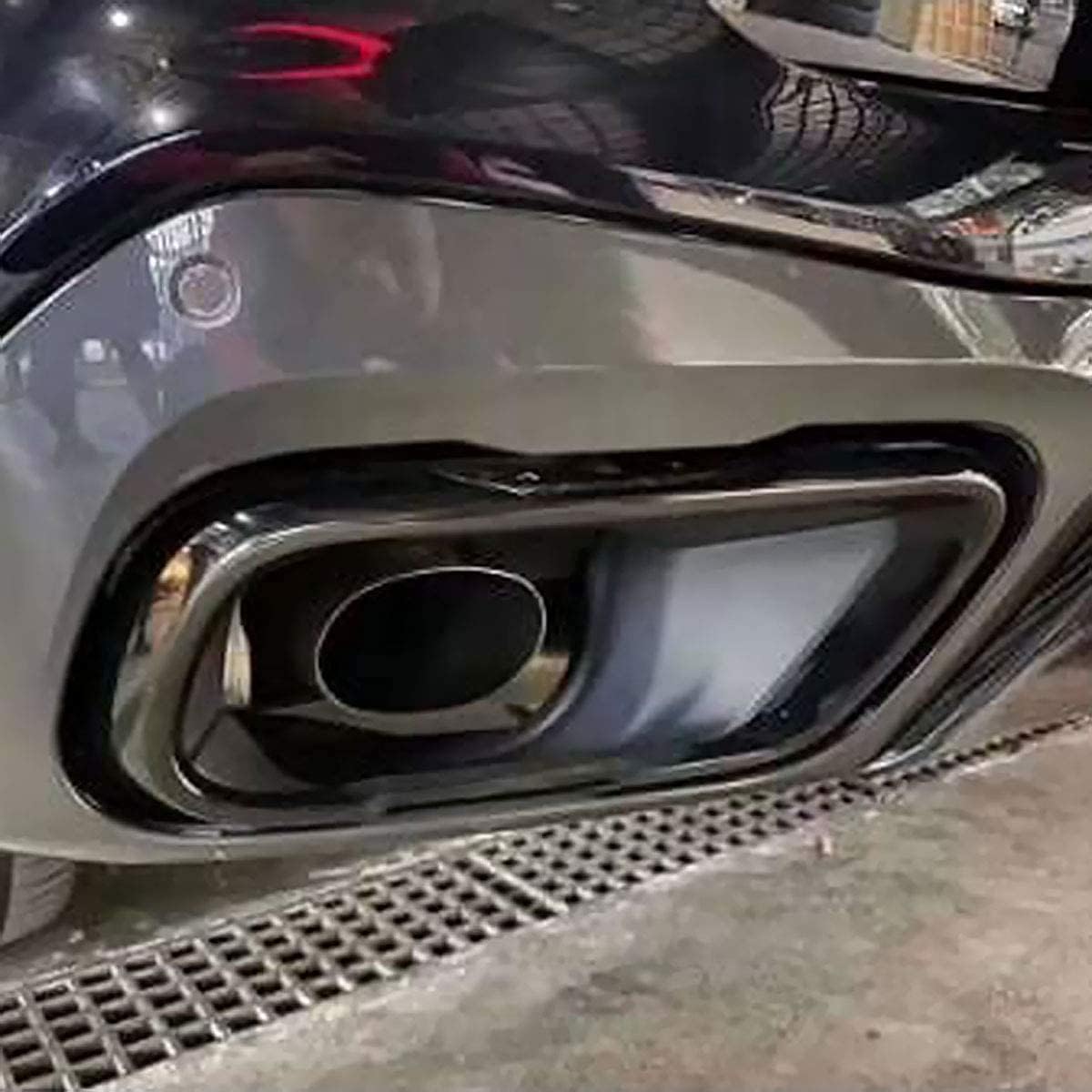 Autobro for BMW X5 G05 X7 G07 2019-2021 M Sport Version Stainless Steel Exterior Accessories Exhaust Muffler Tail Pipe Trim Cover