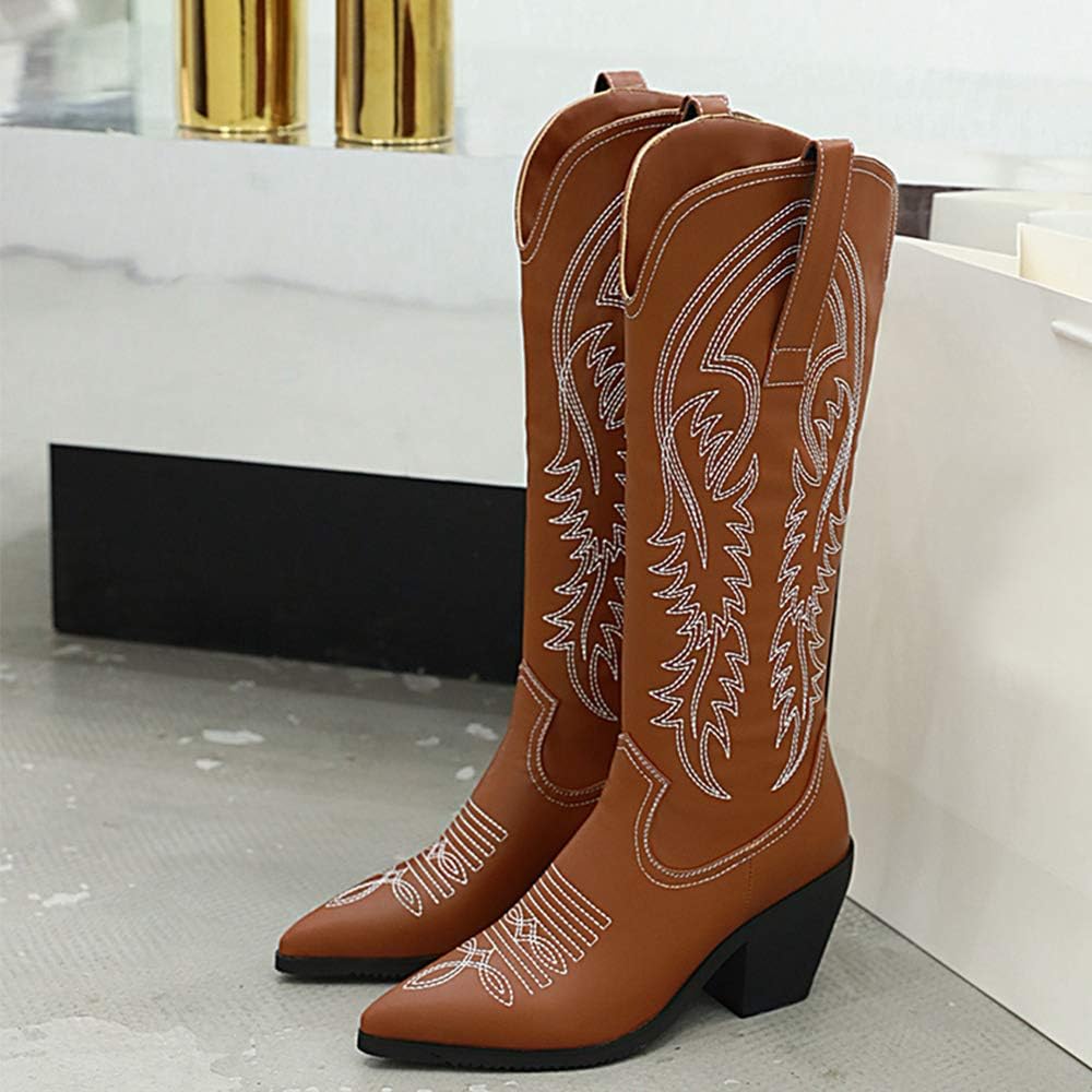 Miniatura 3 de Gracemee Moda Mujer Invierno Zapatos Bloquear Tacones Altos