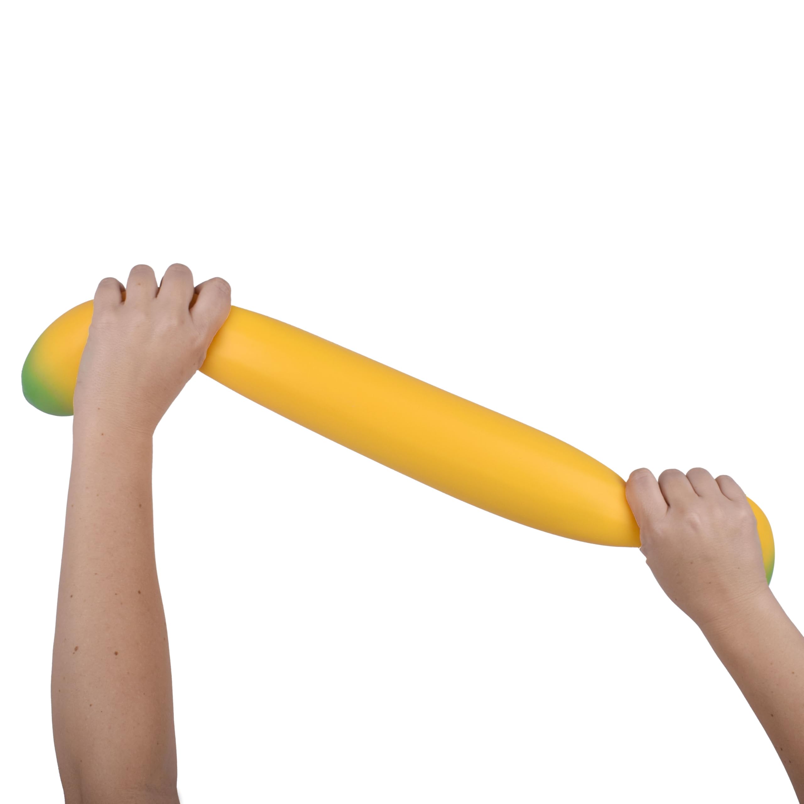 Toymendous Laffy Snacks, Squishy Banana Stress Ball Toy thumbnail 4