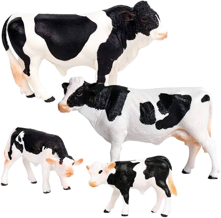 牛のミニチュアフィギュアセット 牛のミニチュアフィギュアセット Amazon | T TOOYFUL ミニチュア 動物