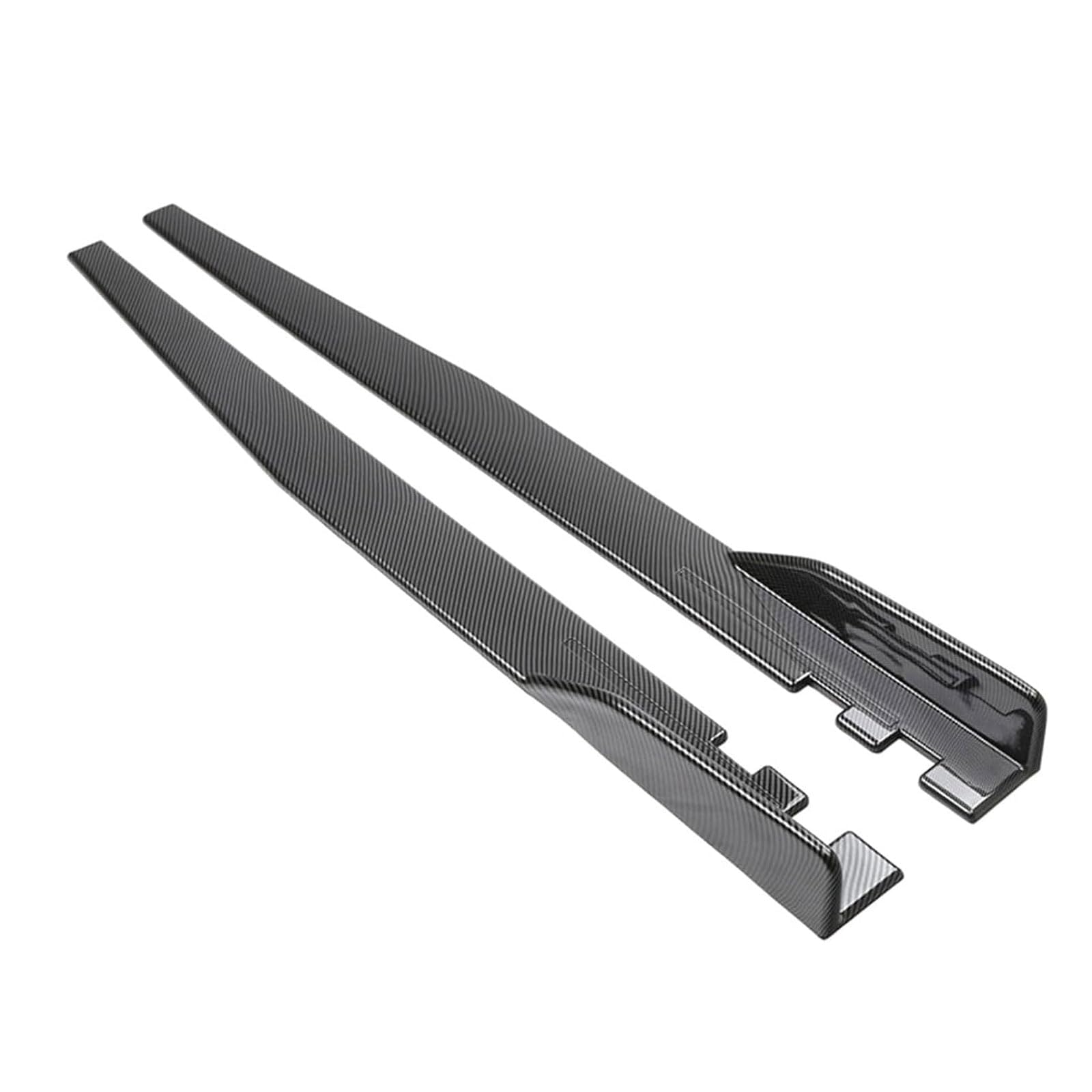 Woniyal 2 Pcs Car Side Skirts for Mercedes Benz M-Class W166 ML 300 320 350 400 4MATIC 2012-2016, Side Skirt Rocker Extension Splitter Diffusers Protector Plastic Exterior Trim Body Kit