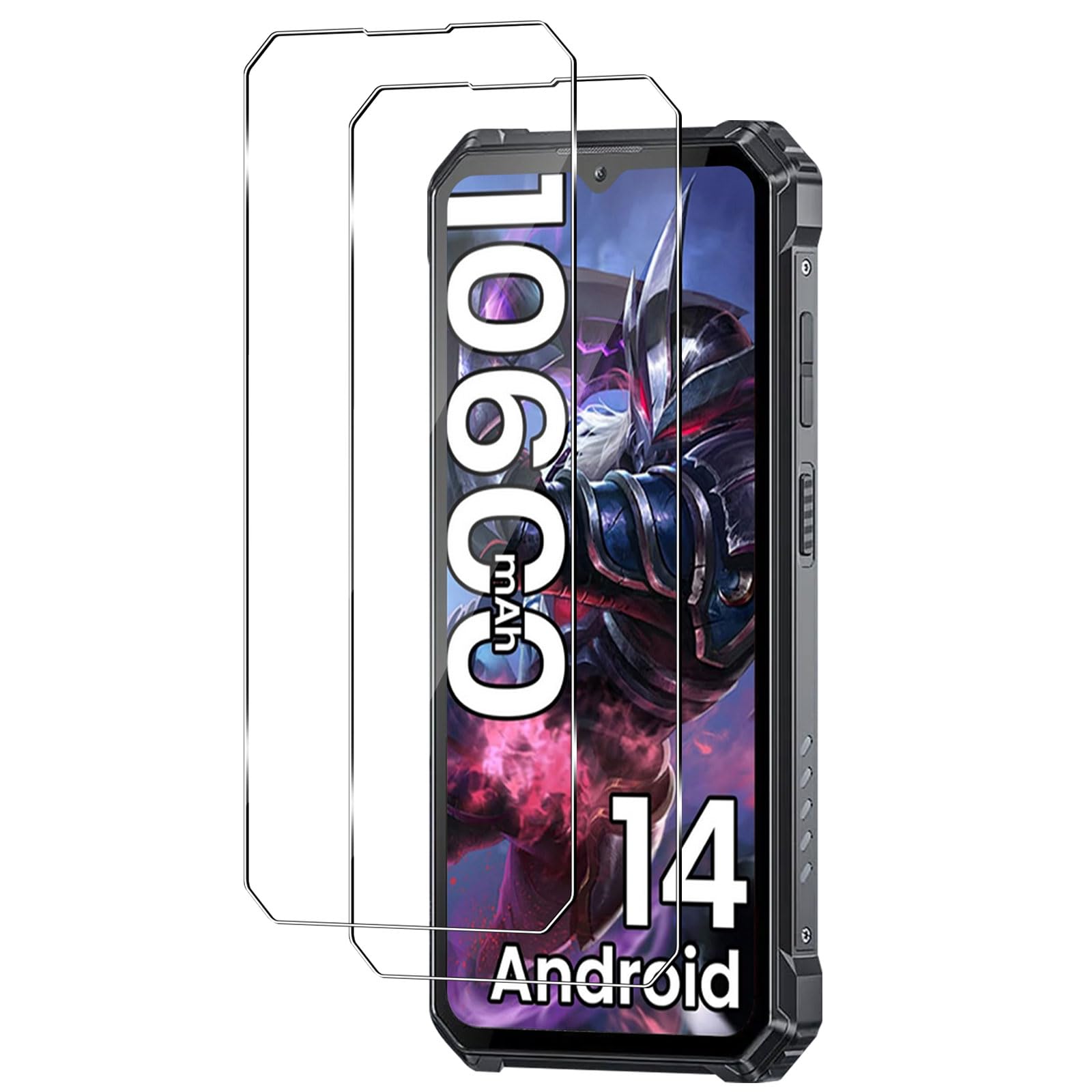 Anti-impronte E Grasso Brotect Pellicola Protettiva Vetro Per Oukitel WP28E Protezione Made In Germany