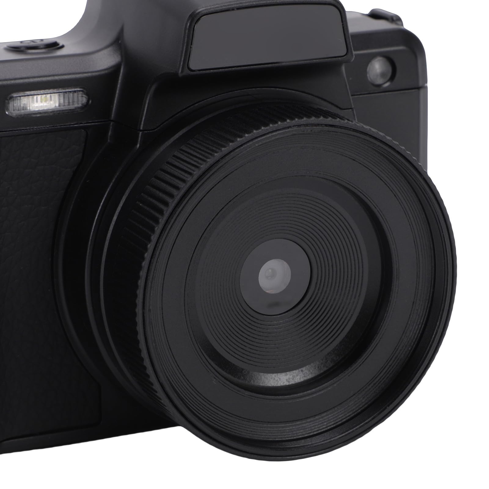 KIMISS Fotocamera Digitale AF Autofocus MF, Video 4K da 68 MP Zoom 28X Schermo Ribaltabile da 2,8 Pollici a 180 Gradi, con Flash Incorporato Supporto per Slitta Fredda per Fotografia
