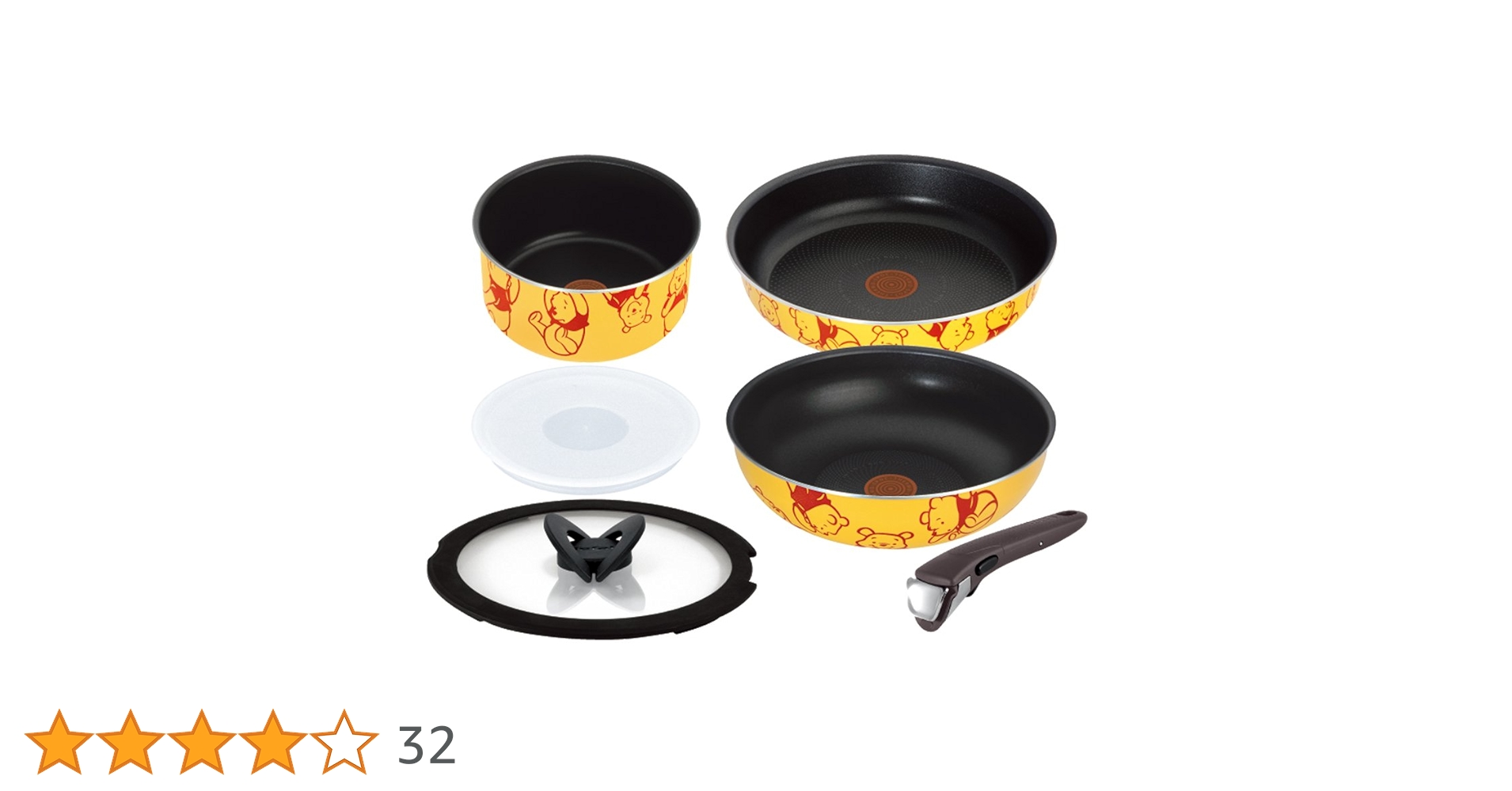 T-fal ingenio くまのプーさん ティファール インジニオ・ネオ Amazon.co.jp: T-fal インジニオ・ネオ くまのプーさん セット6
