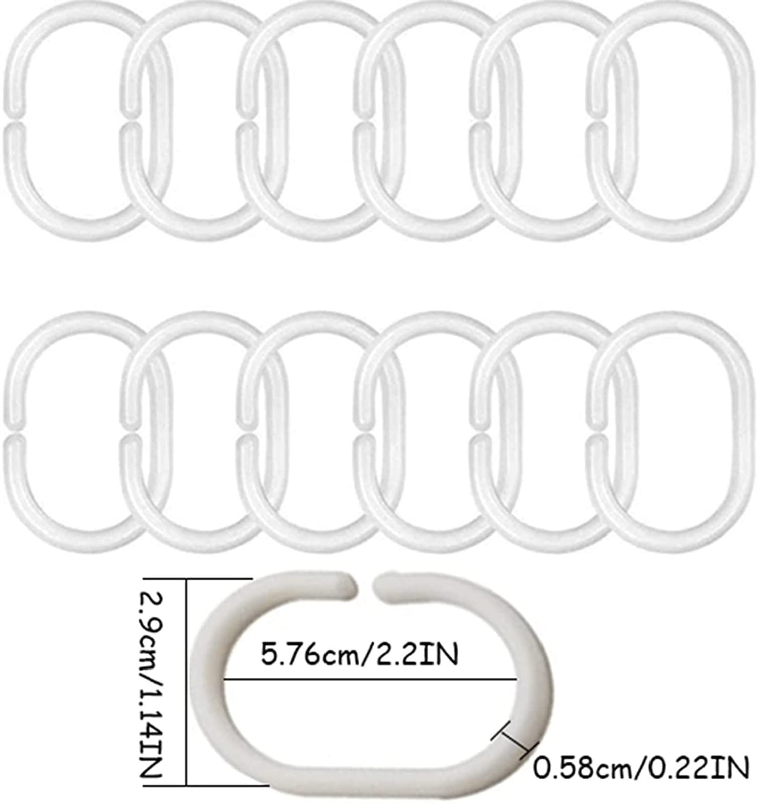 Barca a vela Tenda Doccia 300x180cm Tenda per Doccia Antimuffa, Tenda da Esterno Impermeabile Tessuto, 3D Tenda con Ganci per Dormitorio Famiglia Appartamento Hotel Doccia ​Bagno Decor