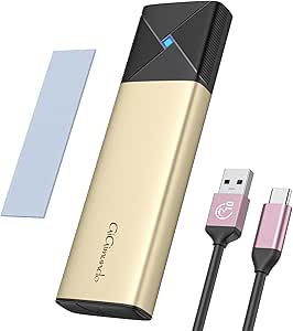 Case Para Ssd M.2 Ngff E Ssd M.2 Nvme Usb 3.1 De Metal - Foto 4