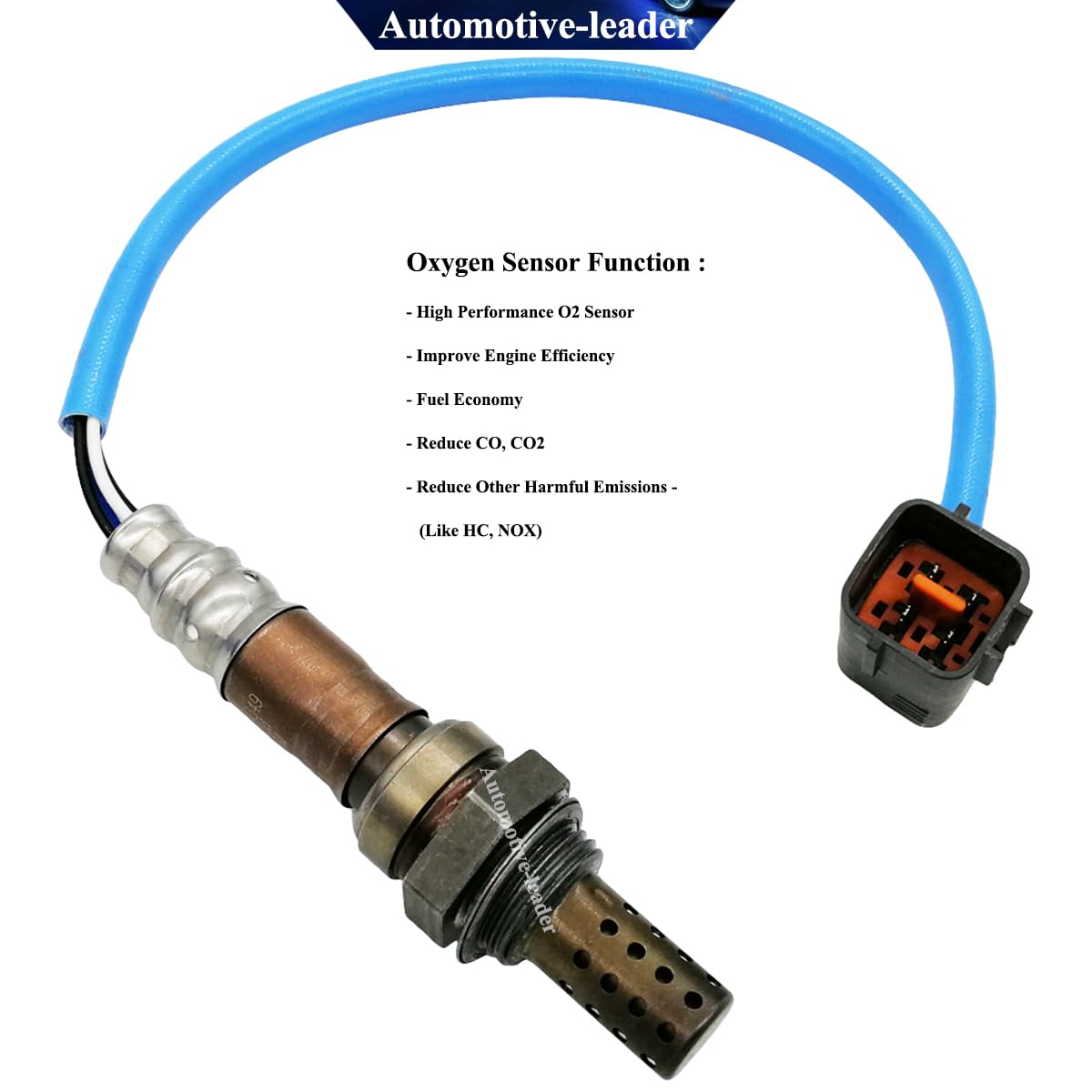 234-4349 4-Wire Downstream O2 Sensor Oxygen Sensor Replacement for 2004 2005 2006 2007 2008 Mazda RX-8 R2 1.3L 2009 2010 2011 Mazda RX-8 Auto Trans R2 1.3L 13772 N3H2-18-861