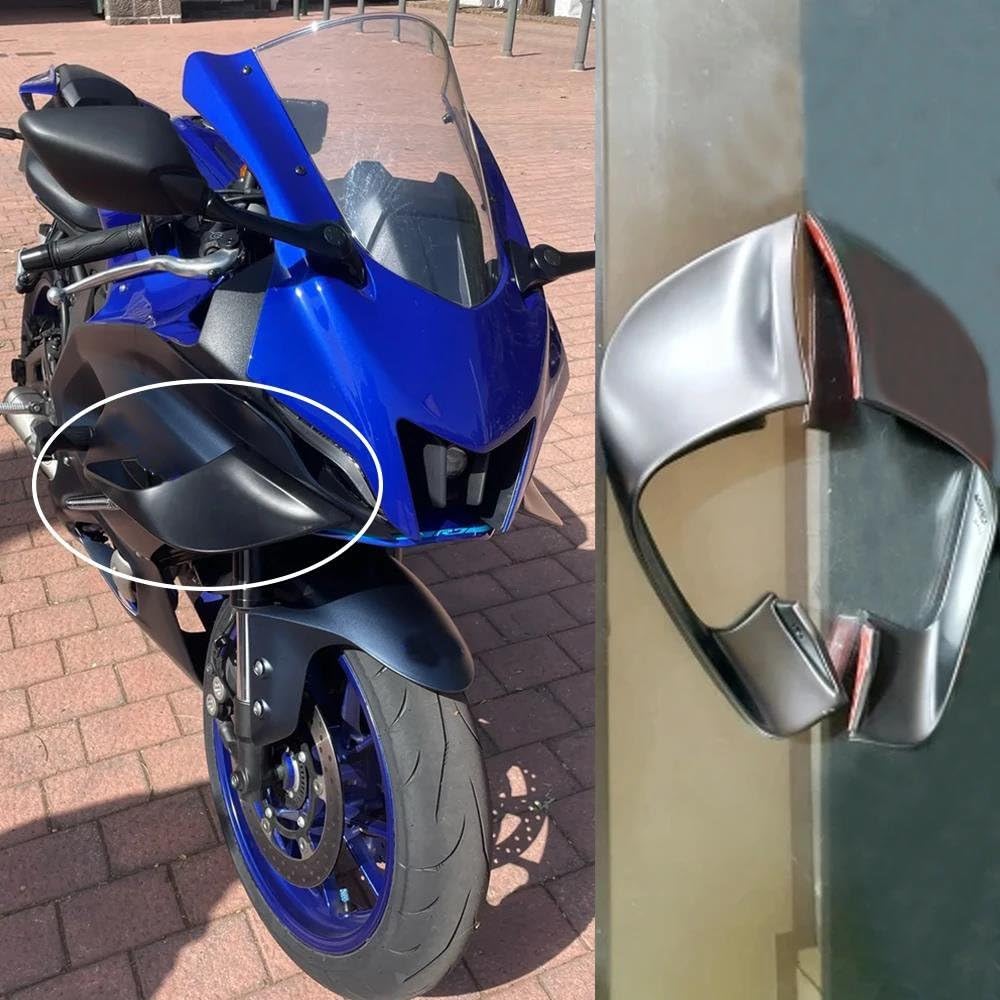 オートバイ固定翼カバー、ヤマハ YZF-R7 YZFR7 2021 2022 2023 空力フレーム用、YZF R7 新型ウィングエアガイドスポイラーアイレロン - AliExpress 201355758 オートバイのサイドウイングレット 用 ヤマハ 用 YZF-R7 用 YZF 用 R7 2021-2023 オートバイ固定翼フロントフ