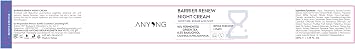 Anyong Barrier Repair, Regenerative and Anti-Aging Cream 50 ml (Green Tea & Bakuchiol & Bifida)