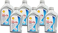 Kit Troca 6 L Oleo Motor Sae 5w30 Shell Helix Hx8 Api Sp Sintetico Ilsac Gf-6a