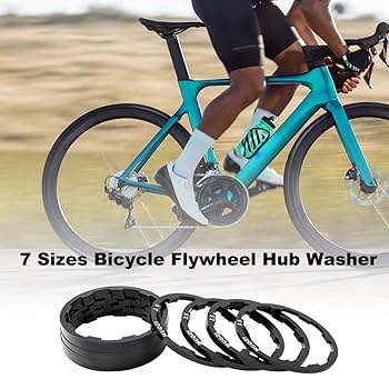 Amazon | Saipe 自転車フライホイールハブワッシャースペーサー