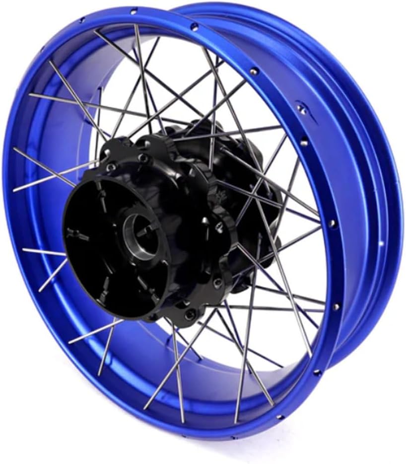 KKE 3.5 * 21'' & 5.0 * 18'' Tubeless Wheels Spoked Black Rims Fit Harley Street Glide/CVO 2024