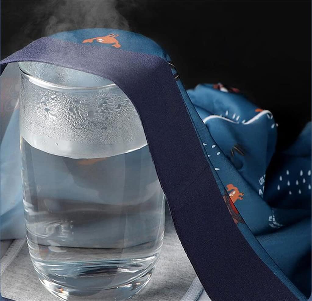 LEPSJGC Cartoon Print Panties Soft Elastic Men's Underwear Men's Boxer Briefs (Color : D, Size : Large) : Clothing, Shoes & Jewelry