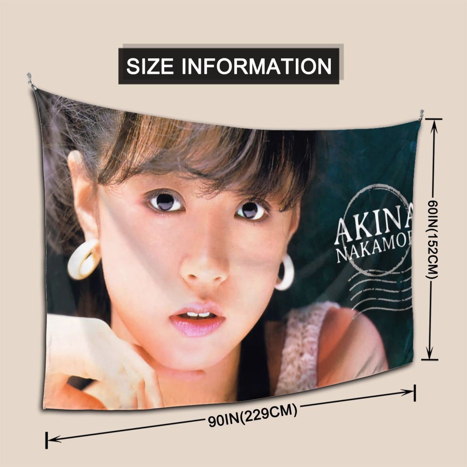 中森明菜 特大タペストリー 中森明菜 のれん タペストリー⤵️ 中森
