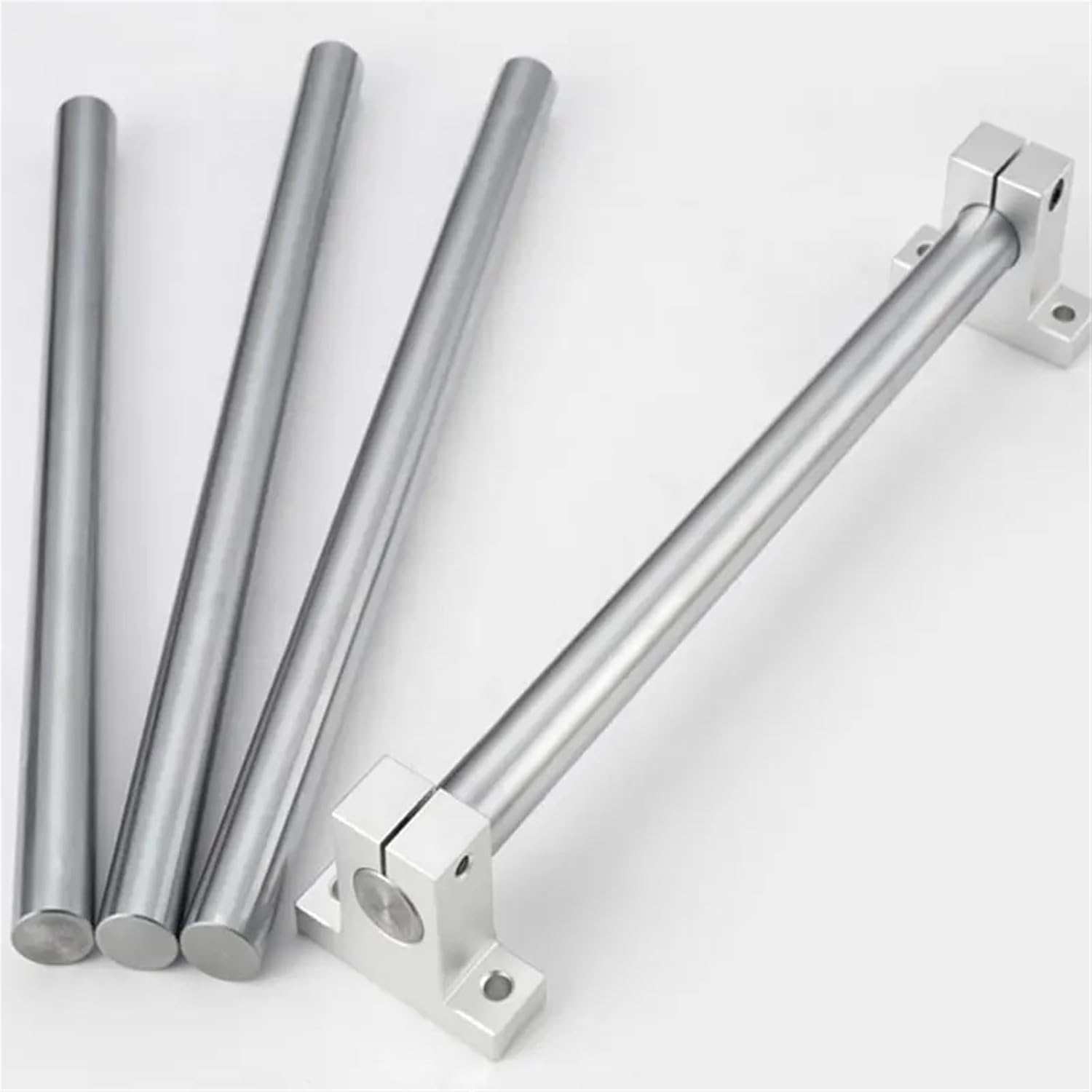 Linear Rail Cylinder Chrome Liner Rods Axis Linear Shaft Round Rod L 100 200 300 400 800 CNC WCS 2Pcs(12mm,500mm)