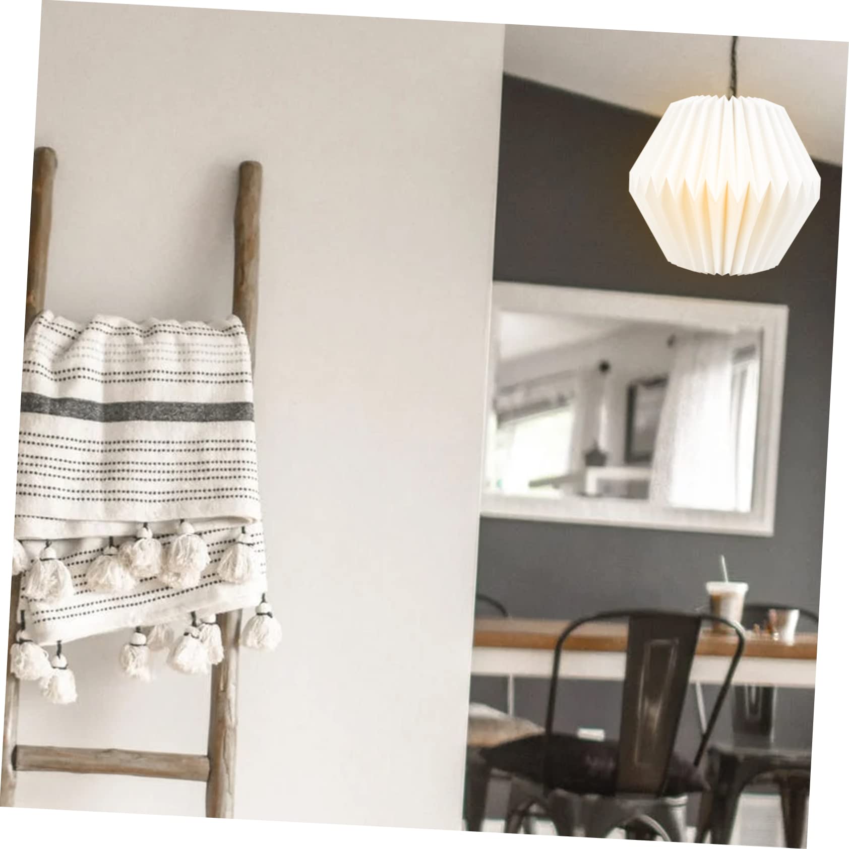 Hemobllo 3pezzi Lampadario Sospeso Stile Nordico Con Paralume Geometrico Coprilampada Elegante e Funzionale Per Decorare Ambienti Domestici