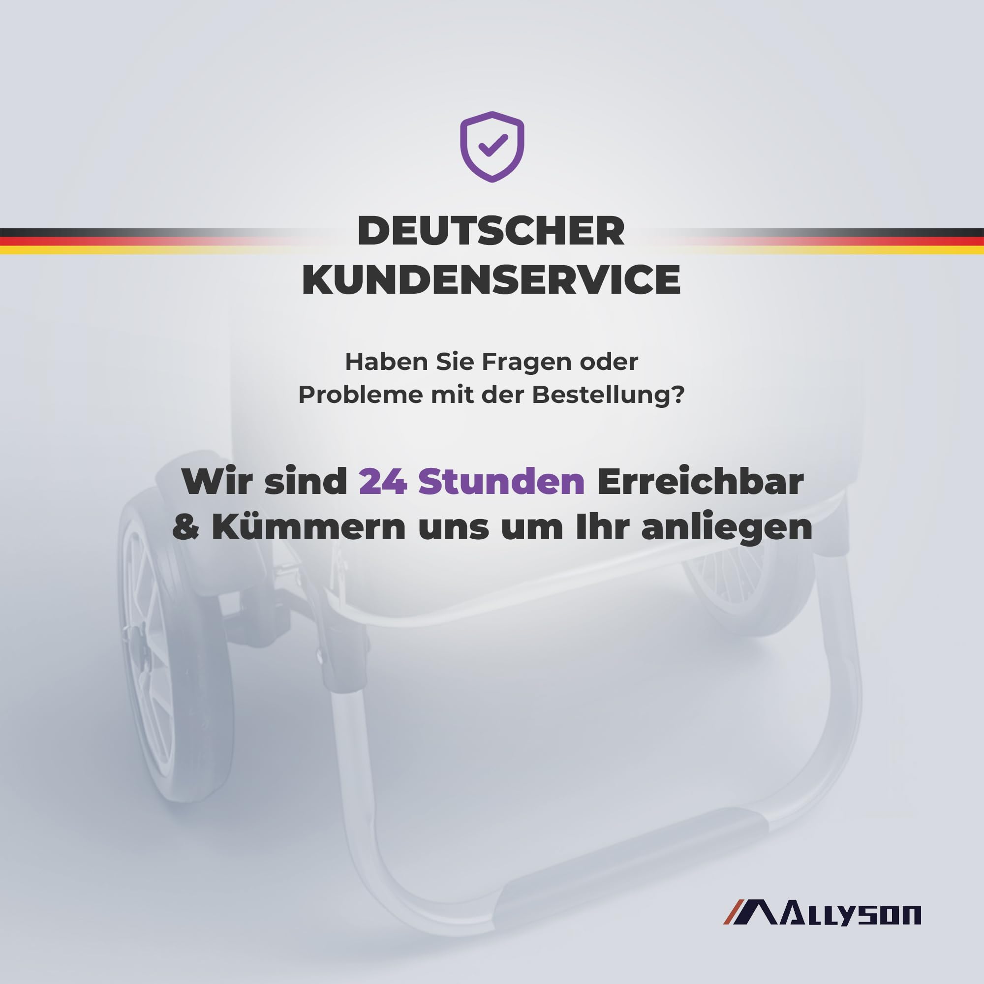 Allyson® Einkaufstrolley 50L Wasserabweisende Tasche mit Kühlfach Schwarz | Zwei Fächer, klappbar, stoßdämpfende Schaumstoffräder für Treppen, Aluminiumrahmen, geeignet für Wocheneinkauf