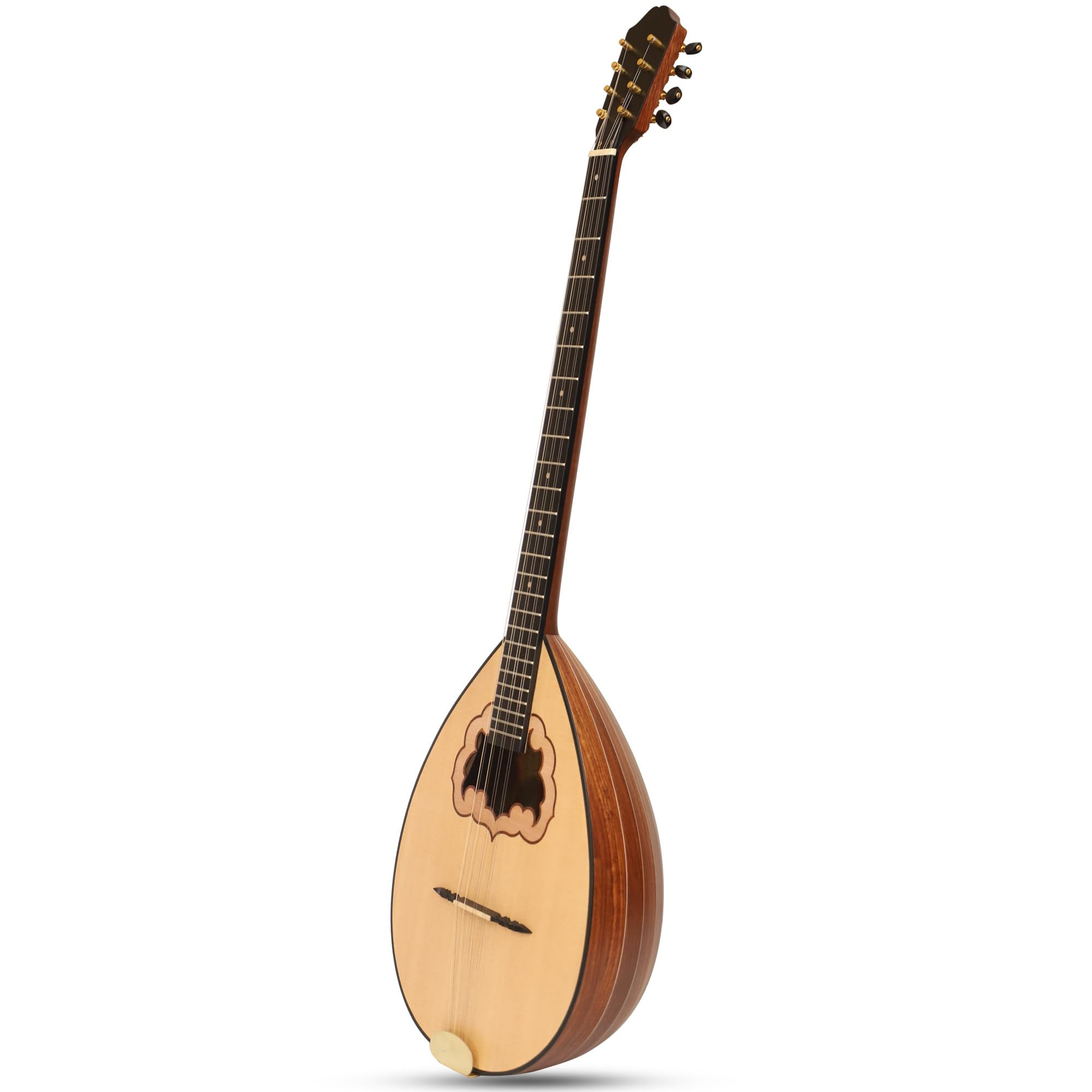 Griechisches Bouzouki-Rosenholz-Finish