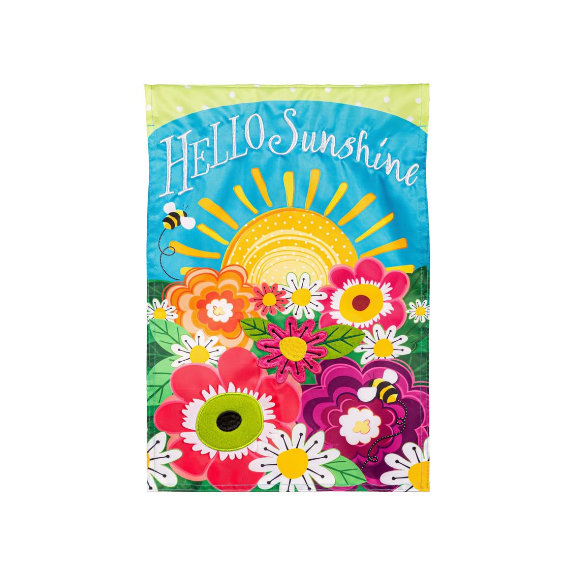 Amazon.com : Evergreen Flag Hello Sunshine Summer Garden Flags