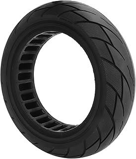 Pneu sólido, substituição de pneus sólidos de scooter elétrico de borracha anti-explosão de 10 x 2,5 pol., substituição de pneus sem câmara de scooter elétrico para Ninebot G30