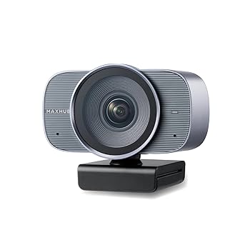 美品！ Webカメラ MAXHUB UC M40 MAXHUB 360度全方位WEBカメラ 5M画素 マイク・スピーカー内蔵 UC