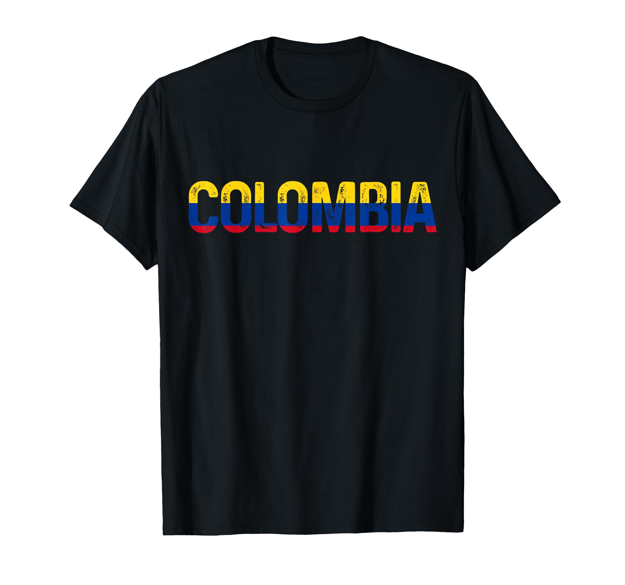 Colombia Flag Vintage Pride T-Shirt