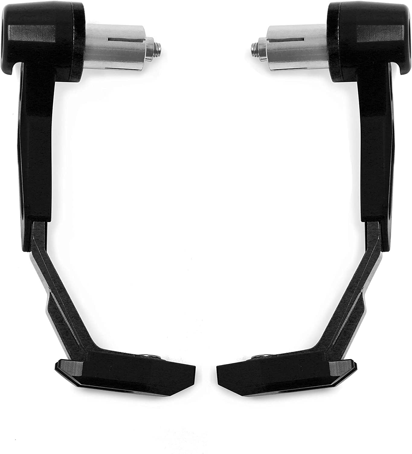 SGTB Universal Motorcycle Bike Clutch Levers Protector Brake Guard Handguard Adjustable & Extendable for All Bikes G310 GS RR TVS Ntorq Raider Ronin Apache RR 310 RTR 160 310 200 4v Hness CB350 Black-image-2