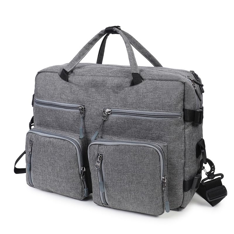 Ineffable Laptop Bag For Men & Women Convertible Backpack with Tablet Compartment & Multiple Organisers Water resistant with Rainproof ZippersFor Office And Travel In Oxford Fabric, Grey (B0D8QPBV2D) Amazon Price History, Amazon Price Tracker
