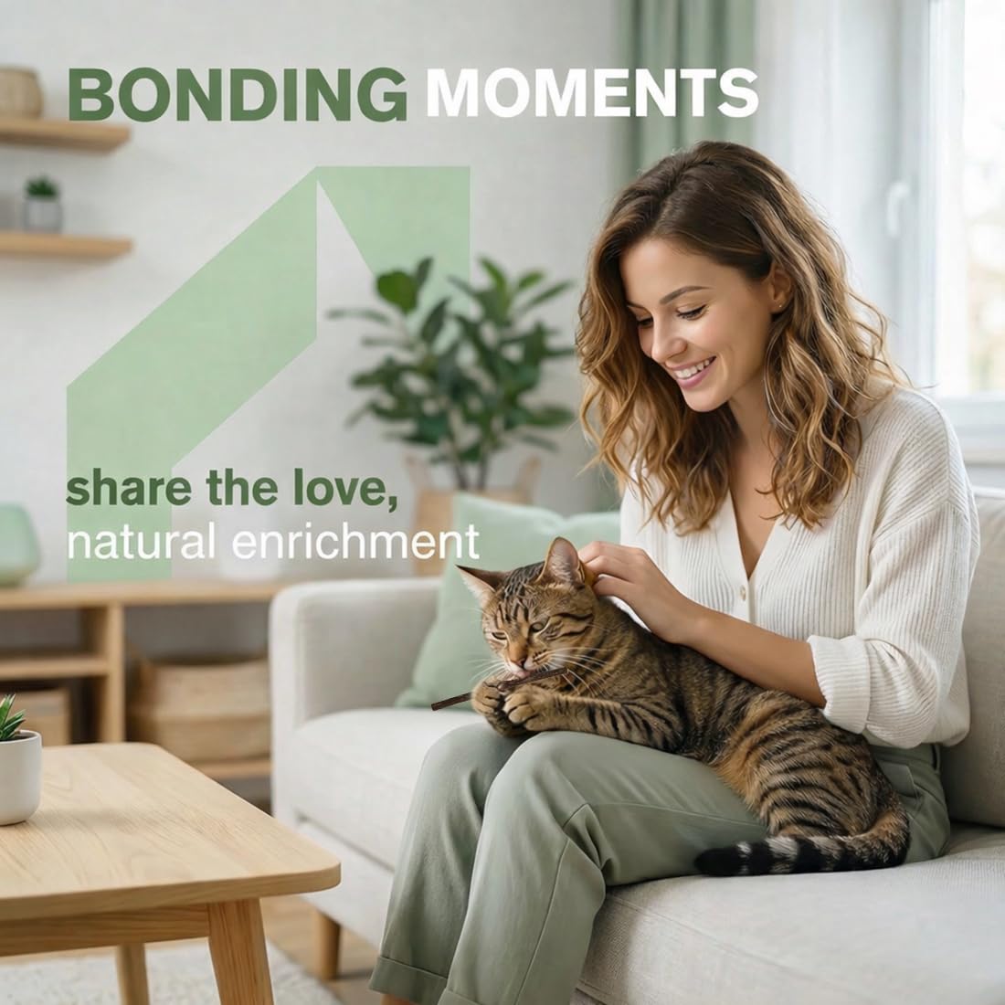 20 Bâtonnets Dentaires Pour Chats, Bâtonnets À Mâcher En Bois, Jouet Pour L'Hygiène Dentaire Des Chats, Jouet De Chat Autodivertissant, Taille 0.6cm, Marron