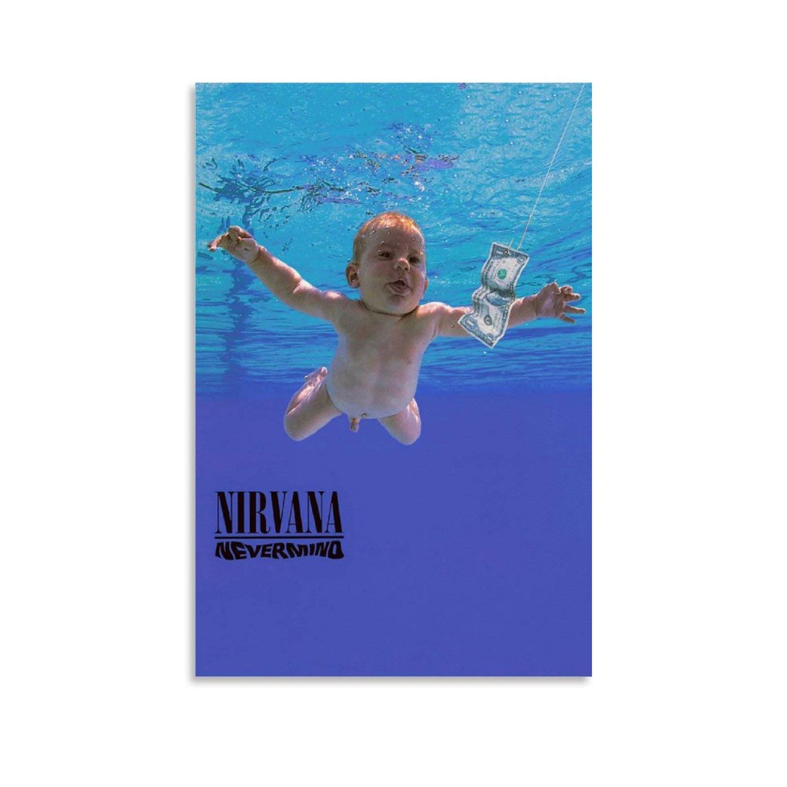 ABMMM Nirvana Nevermind Leinwand Kunst Poster und Wandkunst