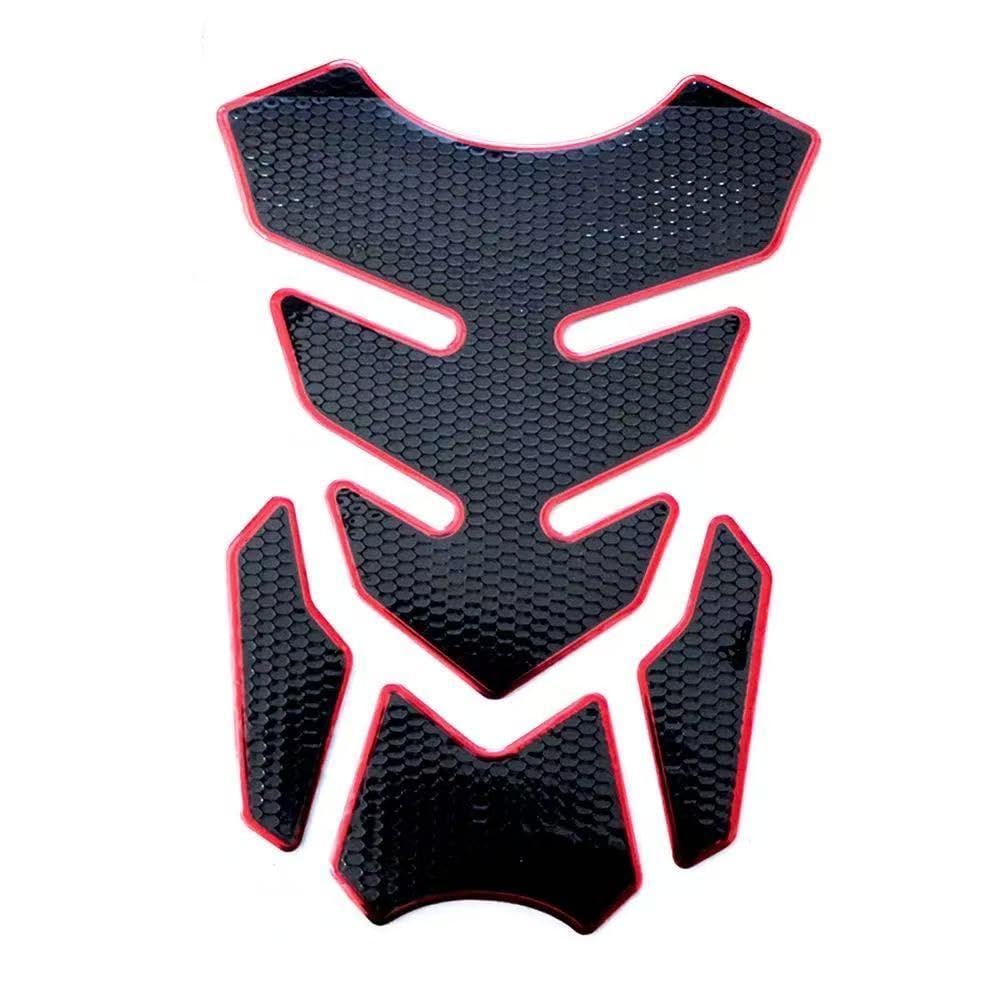 Tryagat Motorcycle Tank Pad for Yamaha Tracer 7 GT 7gt Tracer 7, Fishbone Paint Protector Decal Fuel Gas Tank Sticker Knee Traction Side Grip Pad,B