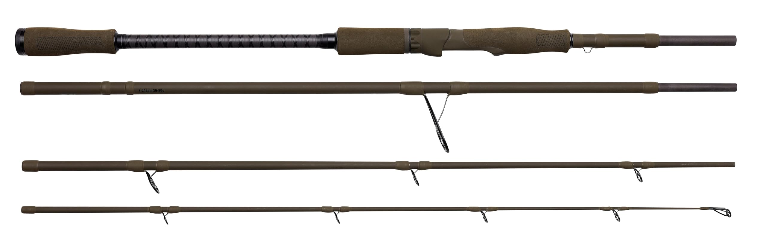 Savage Gear SG4 Fast Game TR Rod – High-Performance 30T Toray Carbon Fiber Spinning Rod for Anglers – Ideal for Targeting Predatory Species like Pike, Zander, and Bass 2.15M 20-60G