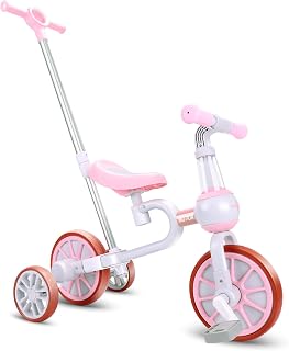 3 in 1 Kids Tricycles Gift for 2-4 Years Old Boys
