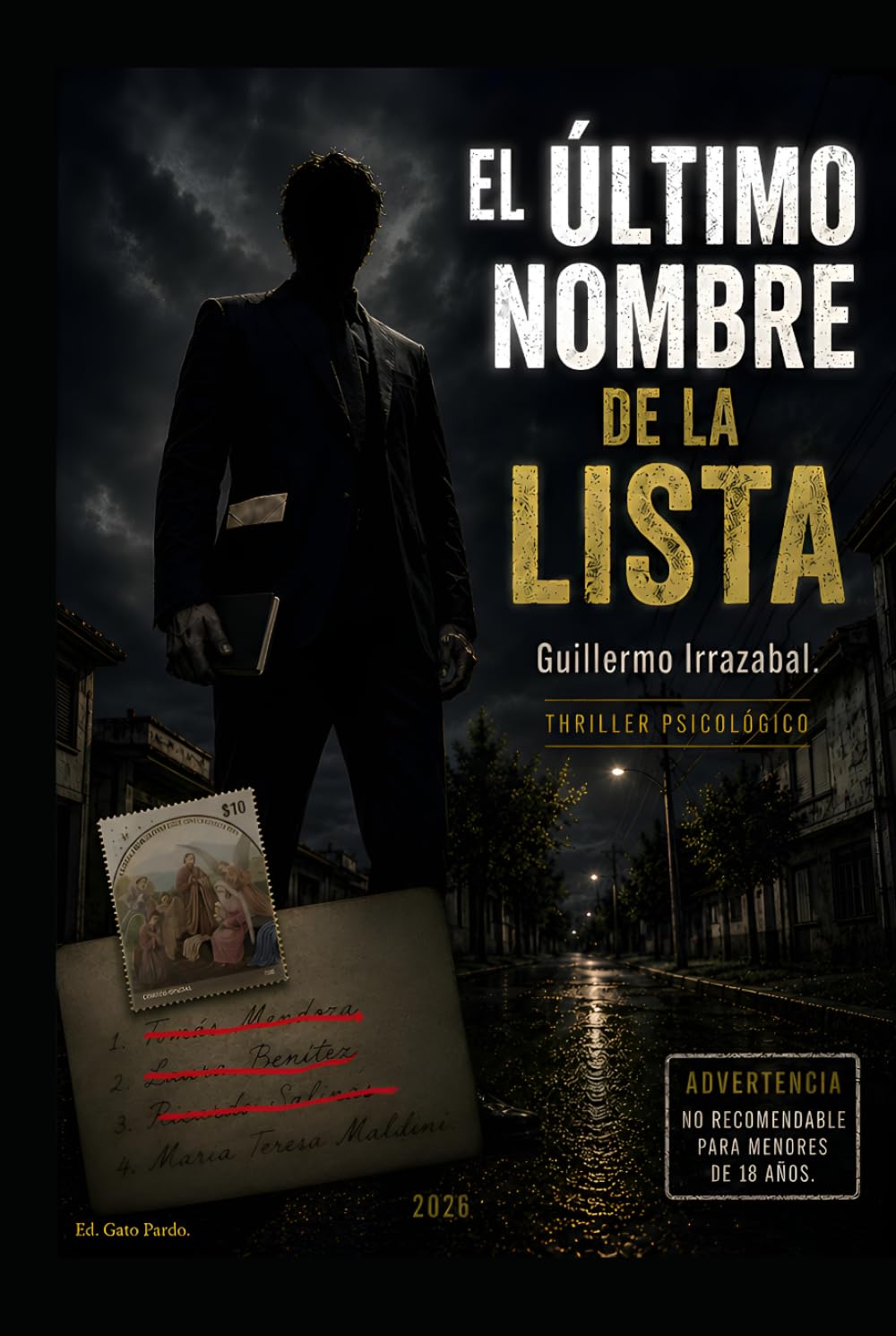 EL ÚLTIMO NOMBRE DE LA LISTA: Thriller Psicológico