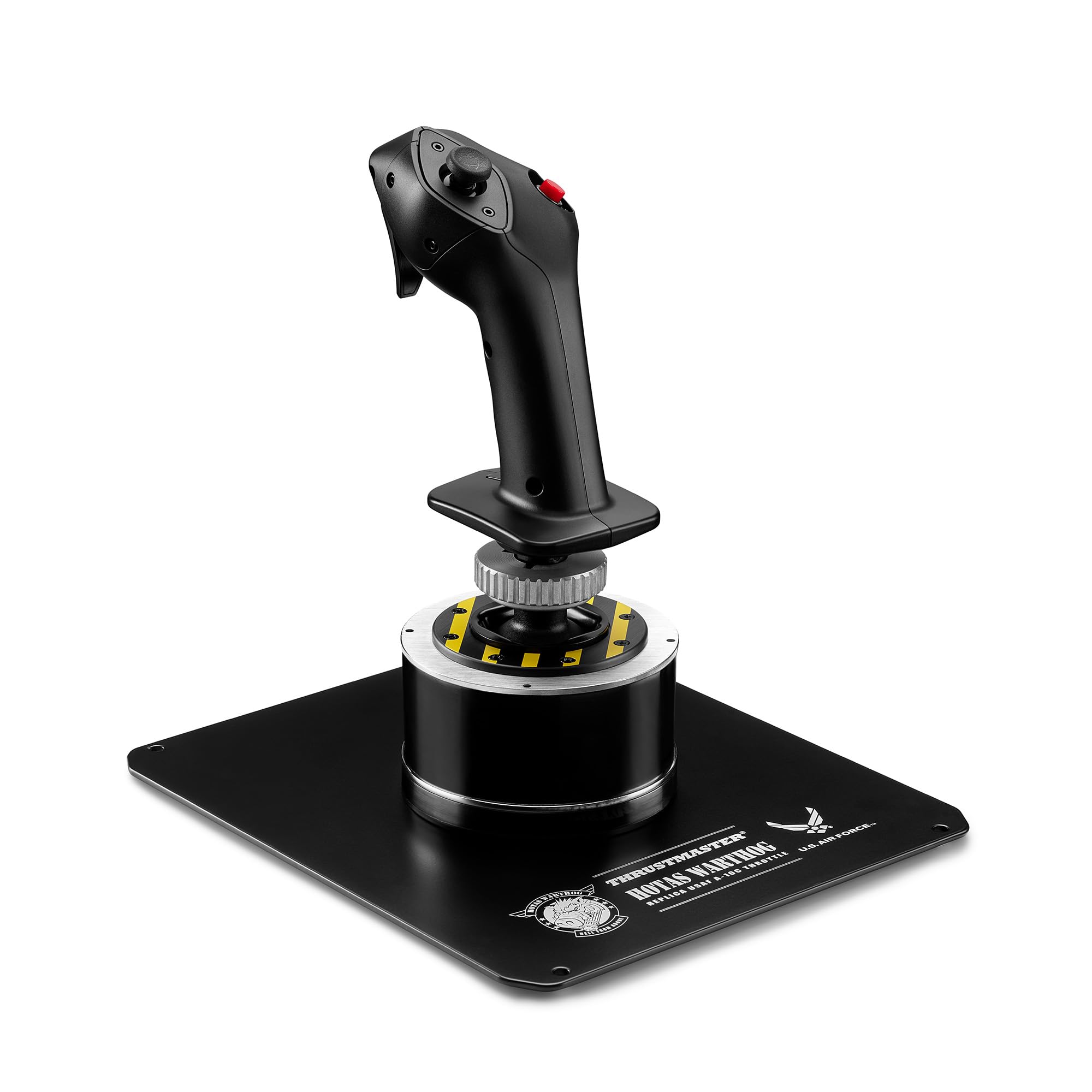 Thrustmaster Airbus Add-On Grip - Grip Oficial A300 y A400M | Réplica oficial 1:1, configuraciones A300/A400M, sensores H.E.A.R.T., 5 botones, gatillo dual y bloqueo de timón