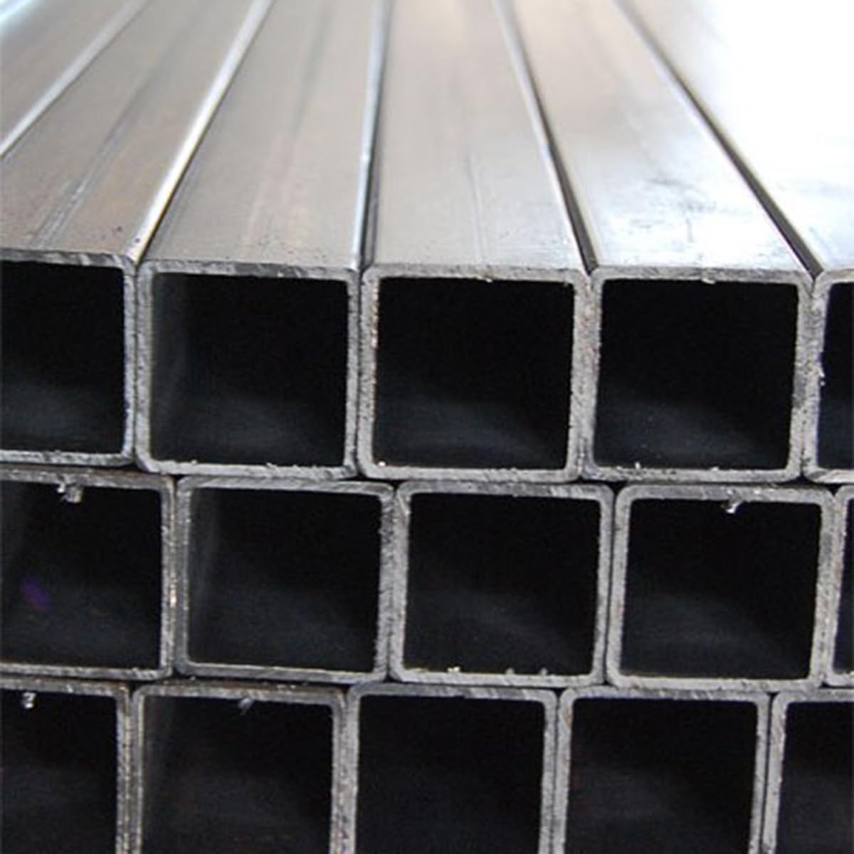 Tubo Quadrato in Ferro Grezzo 45x45x2 mm - Spessore 2 mm - 1 mt / 1000 mm - Made in Italy
