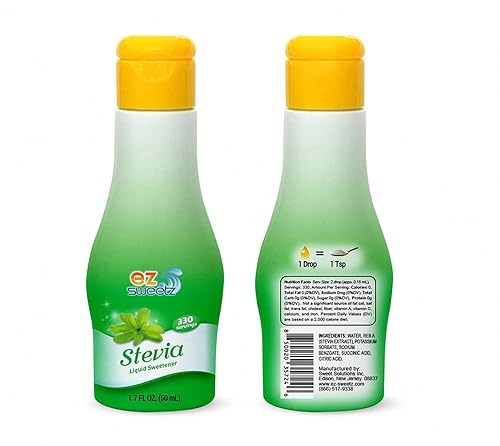Miniatura 4 de EZ-Sweetz Stevia desamargada (1.7 oz - edulcorante líquido 330  2 unidades)