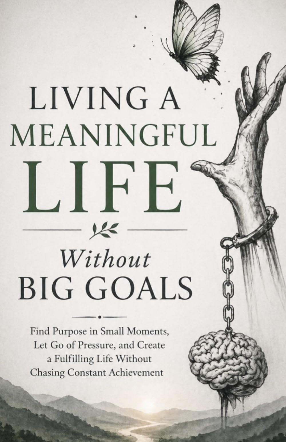 Living a Meaningful Life Without Big Goals: Find Purpose in Small Moments, Let Go of Pressure, and Create a Fulfilling Life Without Chasing Constant Achievement