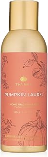 Thymes Home Fragrance Mist – Room Air Fresheners for Home Long Lasting – Air Freshener Spray – Fall Room Spray with Notes of Nutmeg, Cinnamon, Clove, Pumpkin & Orange Peel (Pumpkin Laurel, 3 oz)
