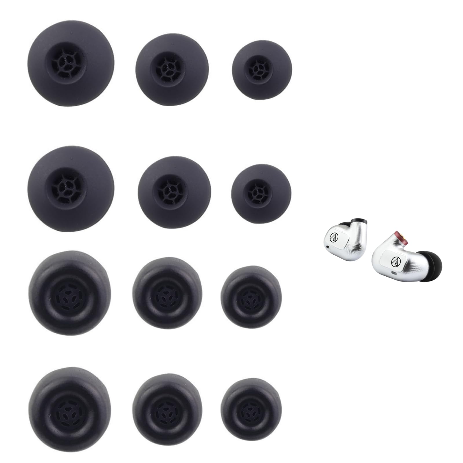 Amazon | 3APLUS イヤーピース IE900用 低反発 耳栓 記憶フォーム