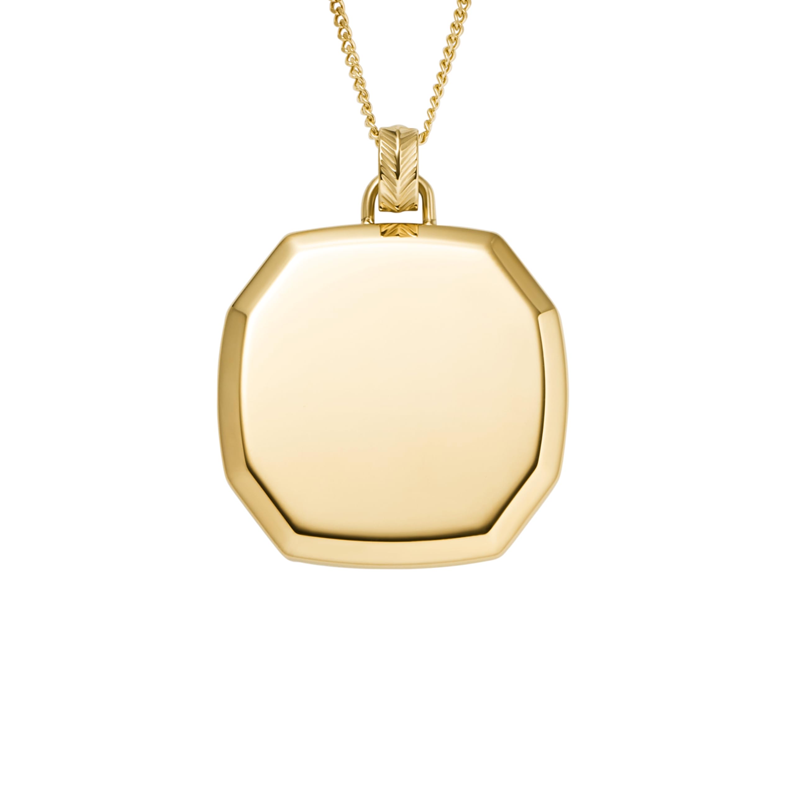Fossil Locket Necklace for Women