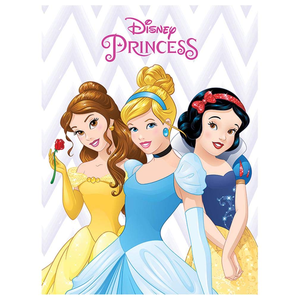 Pyramid International "Disney Princess Belle Cinderella and Snow White Canvas Print, Multi-Colour, 30 x 40 x 1.3 cm